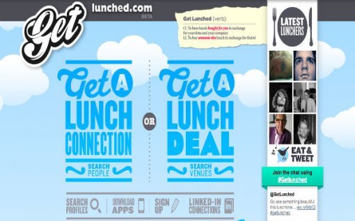 創(chuàng)意社交GetLunched.com：職場(chǎng)午餐拓展人脈